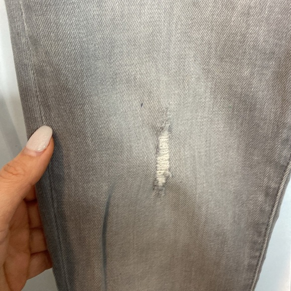 💚 GAP - Grey distressed Jeans - Best girlfriend - 25 - Picture 4 of 9